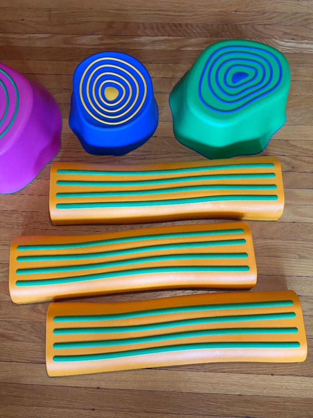 Edx Education Step-A-Trail 6 piece balance beams